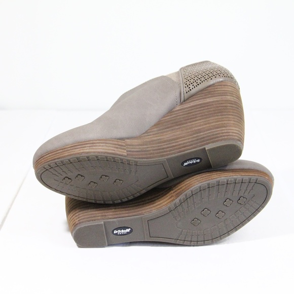 Dr. Scholl's Harlow Wedge Bootie NEW 11 wide Women Boots Platform Shoes - Picture 9 of 9